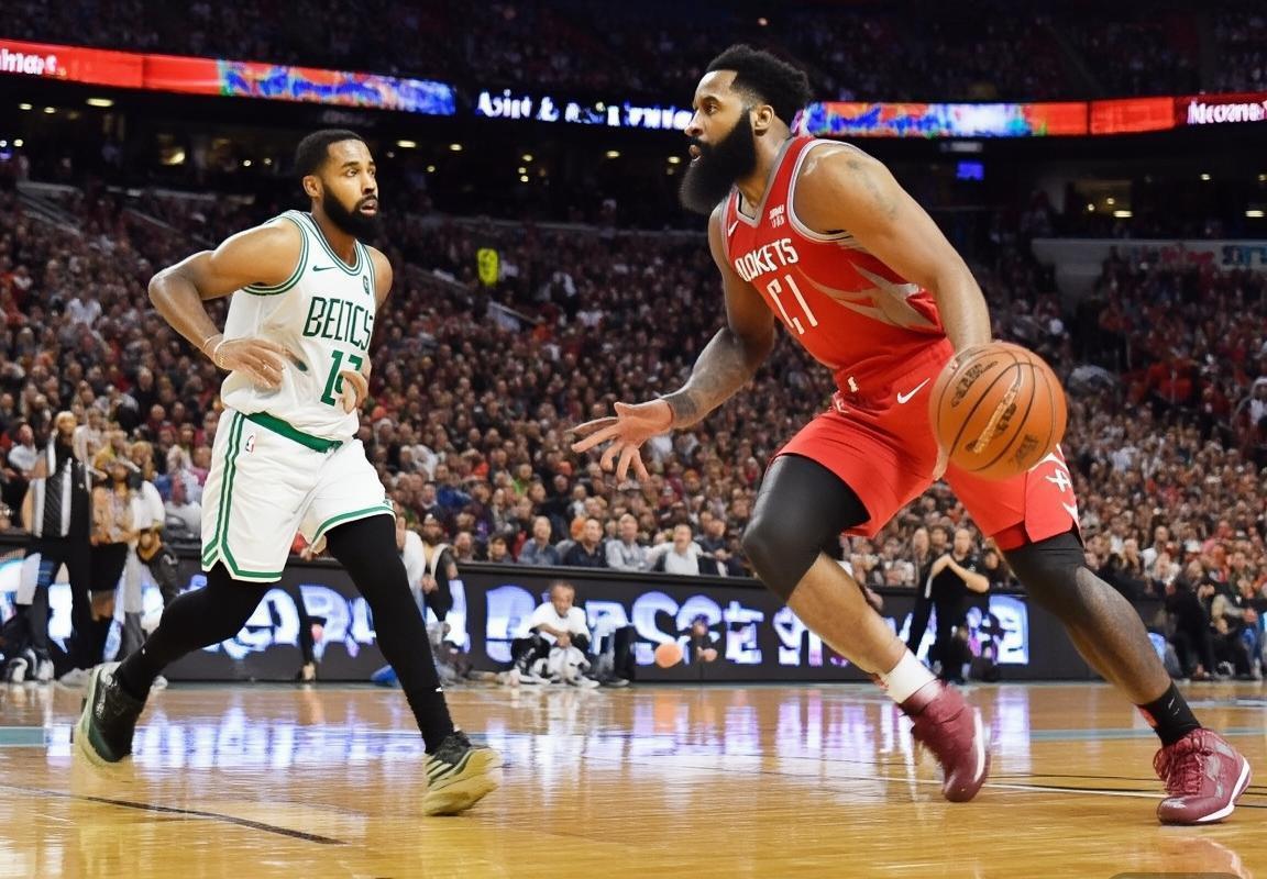 2018年终火箭对凯尔特人巅峰对决：哈登欧文内线激战回顾(图2)
